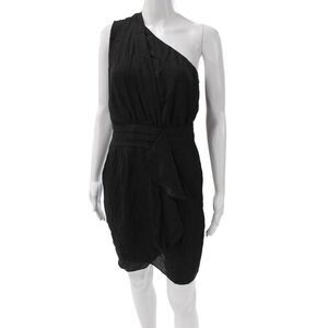 BCBGeneration Women Sheath Dress Knee Length Black Sleeveless Size 4